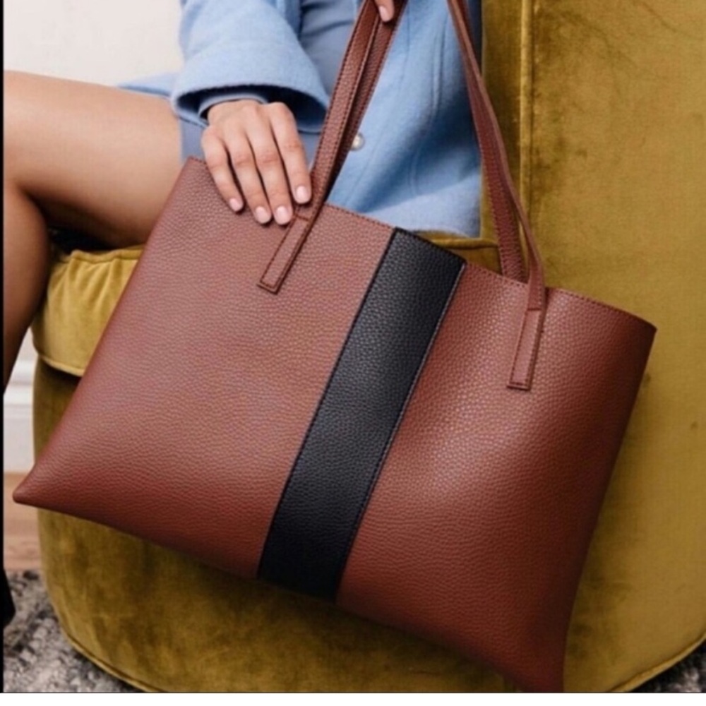 Vince Camuto Vegan Leather Tote Bag